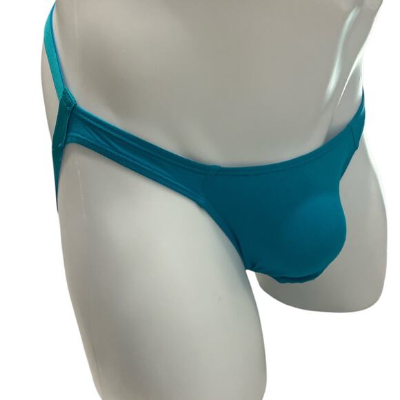 Andrew Christian Other - Andrew Christian ALMOST NAKED No-Show Ultra Low-Rise Jock Teal Large